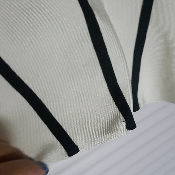 World Menagerie Black and White Midi Pencil Skirt - Picture 6 of 12